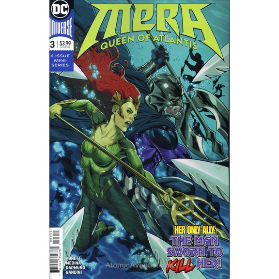 Mera: Queen of Atlantis #3 VF ; DC Comic Book