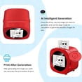 thumbnail image 4 of AI Voice Sticker Printer Box, Mini Inkless Thermal Label Maker w/Preview Display for Home, School, Office, Creative Organization, Rolls Paper Incl., 4 of 9