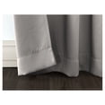 thumbnail image 4 of Sun Zero Easton Blackout Energy Efficient Rod Pocket Single Curtain Panel, 40 Inches x 63 Inches, Gray, 4 of 5