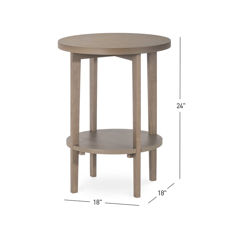 Forever Eclectic Halo Side Table - Dusty Heather - 24 - Walmart.com