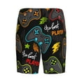 thumbnail image 5 of Fotbe Play Game3 Pajama Shorts for Men, Men's Pajama Bottoms, Sleepwear,Short Pajama Pants-X-Large, 5 of 9