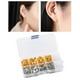 thumbnail image 4 of Aretes Hugo Pendientes de tuerca 4 mm 6 mm 8 mm para mujeres, 4 of 9