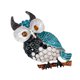 thumbnail image 1 of Broche Pin de Aleación Diseño Búho - Delicado, Elegante Modelo Adornos - Azul Negro , 2.2x5cm Sunnimix Animal Bird Brooch, 1 of 8