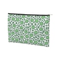thumbnail image 2 of Fotbe Leopard print St. Patrick's Day Reusable Cosmetic Bag Makeup Bag for Women Large Travel Cosmetic Pouch Girls' Make Up Organizer, 2 of 8
