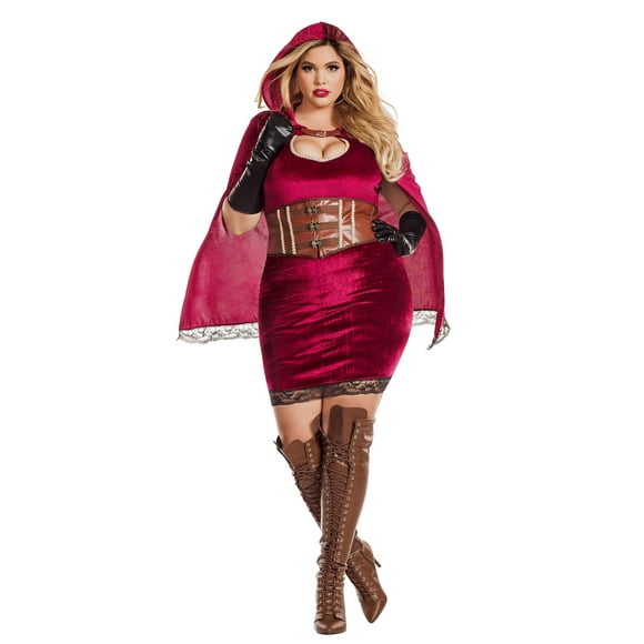 Costume Aguichant Red Riding Hood Plus pour Femmes