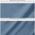thumbnail image 2 of Soimoi Blue Cotton Voile Fabric Dots & Star Print Fabric by the Yard 42 Inch Wide, 2 of 7