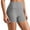 Gray, variant on Women's Yoga Shorts Stretch Sport Short Comfy High Waist Ruched Side Wicking Active Shorts Workout Running