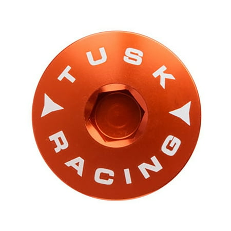 Billet Aluminum Engine Plug Kit Orange Compatible With Husqvarna FE 350 S 2020-2021