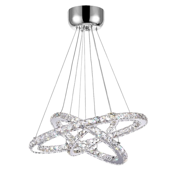 CWL Lighting Millipede Glass LED Mini Pendant in Clear/Satin Gold