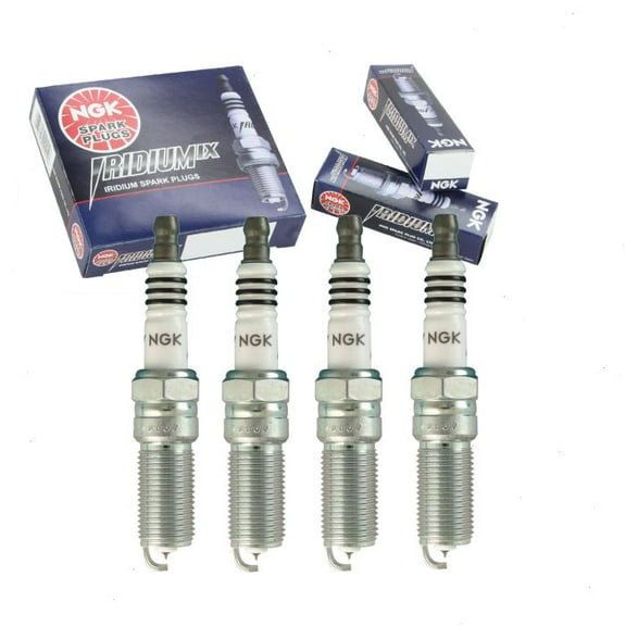 4 pc NGK Iridium IX Spark Plugs compatible with Buick Regal TourX 2.0L L4 2018-2020
