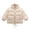 Milky White, variant on Esaierr Toddler Kids Girls Boys Winter Down Cotton Coats Solid Color Cotton Jacket Stand-Up Short Outerwear Warm Down Jacket Tops for 1-10 Years