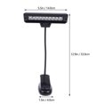 thumbnail image 2 of unbranded De LED Con Clip Para De Recargable Y Brillo Regulable Color Negro, 2 of 8