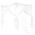 thumbnail image 1 of Lace Design Bed Canopy, Purple  Net, Girls Lady For Bedroom Women, 1 of 8