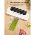 thumbnail image 5 of 11"x16" 8"x12" 6"x10" Vacuum Sealer Bags Food Saver Sealing Machine Kitchen Bag, BPA-Free Plastic, 5 of 6