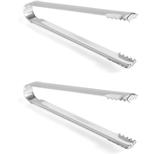 Acero inoxidable con dientes afilados que facilitan la toma de hielo, para cubos de hielo y cubitos de azúcar.