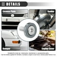 thumbnail image 3 of Unique Bargains 6 Pcs Finishing Countersunk Fender Bumper Washers Engine Bay Fastener Kit for Motorcycle Titanium Tone, 3 of 7