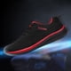 thumbnail image 2 of Zapatos Para Caminar Mocasines casuales unisex Zapatos planos con cordones suaves Accesorios para exteriores (38 Negro Rojo) DQrwqpou Tenis De Mujer Tenis De Hombre, 2 of 7