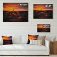 thumbnail image 4 of Designart "Volcanic Landscape of Hawaii II" Hawaii Print on Natural Pine Wood, 4 of 5