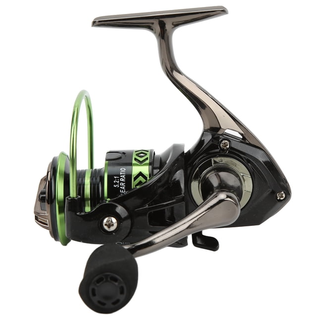 5.2:1 Wheel Fishing Reels, High Speed Reel Sealed Bearing Geometric Cup Design Hollow Design Large Capacity High Performance for Fishing