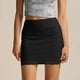 thumbnail image 2 of Minifalda de encaje para mujer, sexy, ajustada, con capas, cintura alta, estampado floral, falda corta tipo lápiz para verano informal, tejido elástico, 2 of 6