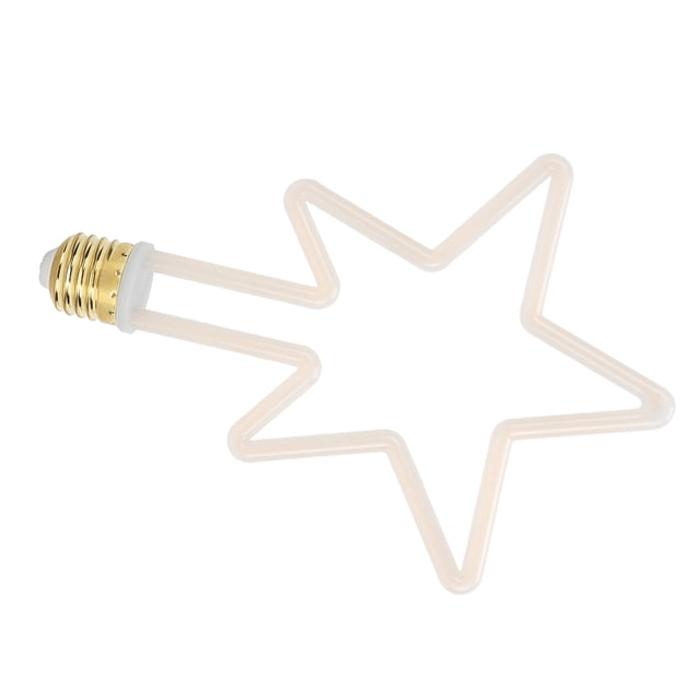 Vintage Light, Bulbo Led Retro Retro Retro Retro Five Star Diseño Para Salones de Peluquería para Salas de Estar Salas de Estudio