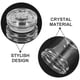thumbnail image 3 of 2 saleros y pimenteros rellenables, botellas de cristal para sal y pimienta, para cocina, pequeños tarros de especias, dispensadores de especias y botellas para condimentos., 3 of 6