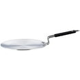 thumbnail image 2 of Stainless Steel Induction and Gas Burner Compatible Tawa (Approx. 25 cm), Circuler Griddle, Flat Pan/Dosa Pan/Roti Pan, Pack of 1, 2 of 3