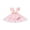 Pink, variant on wybzd Baby Girl 1st Birthday Outfit Lace Tulle Romper Princess Tutu Dress First Birthday Photography Clothes White 12-18 Months