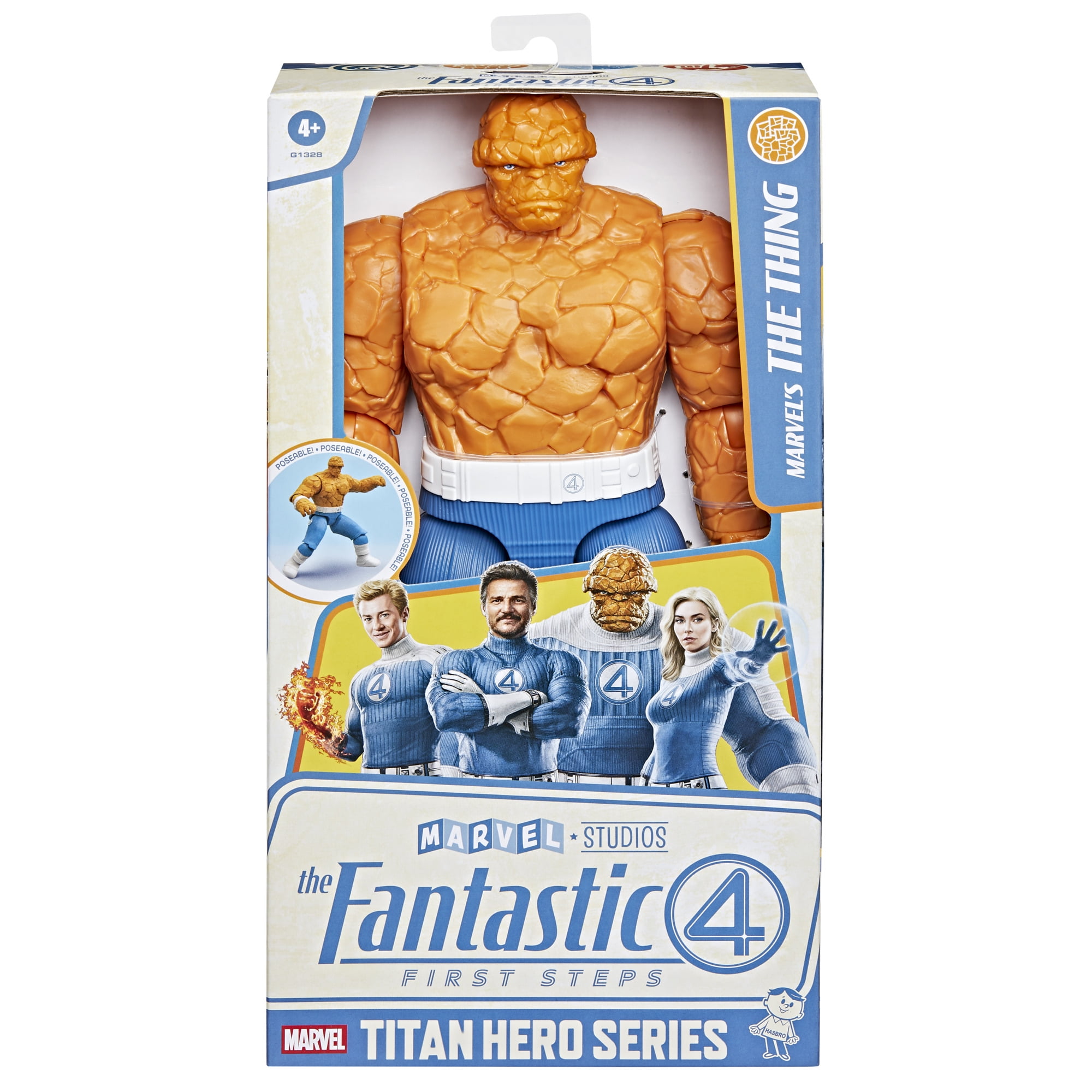 Marvel Studios Titan Hero Series Les Quatre Fantastiques : Premiers pas, figurine La Chose