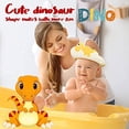thumbnail image 3 of Jinsinto 2 Pack Baby Shower Caps For Kids Shampoo Guard Toddler Bath Caps Blue Yellow, 3 of 6