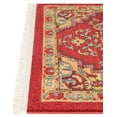 thumbnail image 4 of Unique Loom Sahand Collection Area Rug - Ardashir (2' 7" x 7' 1" Runner Red/Light Blue), 4 of 7