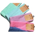 thumbnail image 5 of SOCKS'NBULK 6 Pairs Women's Scrunched Slouch Socks, Cotton Boot Socks Bulk Pack, 5 of 7