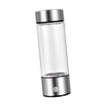 thumbnail image 1 of Botella de agua para exteriores de 420 ml, recargable por USB, ligera y generadora de agua para exteriores. Plata, 1 of 9