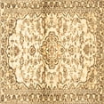 thumbnail image 1 of Ahgly Company Indoor Square Persian Brown Traditional Area Rugs, 3' Square, 1 of 4
