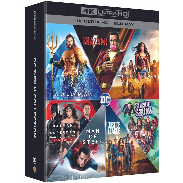 DC 7-Film Collection (Aquaman, Shazam, Wonder Woman, Batman vs