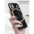thumbnail image 3 of Compatible with Nothing Phone 2 Case for Women, Ultra Soft Nothing Phone 2 Cases Slim Shockproof Cute Plating Electroplate Phone Case TPU Bumper Protective Case (Black), 3 of 13
