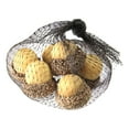 thumbnail image 2 of Northlight Set of 6 Gilded White Christmas Gold Topped Acorn Decorations 1.5", 2 of 3