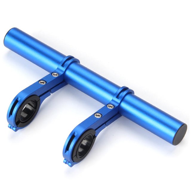 Soporte extendido para manillar de bicicleta, barra de montaje para faro de bicicleta, soporte para ordenador, soporte para lámpara, soporte de fibra de aleación, accesorios para bicicleta