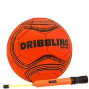DRB Dribbling Grippest Handball ball with Pump - Hand Made Durable Scuff, Water Resistant | Indoor Outdoor Recreational Training Ball