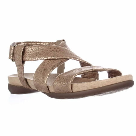 Womens naturalizer Ainsley Flat Gladiator Sandals - Tan - Walmart.com