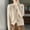 c01Beige, variant on Arnsht Women's Fashion Appliques Flower Button Down Cardigan Sweater Long Sleeve Loose Cute Outwear White XL