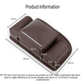 thumbnail image 6 of 4 in 1 Back Seat Organizer, Upgraded Multifunctional Car Seat Back Storage Box, Car Organizers and Storage Box with 2 Cup Holders, with Tissue Boxes and Hook, Drink Holder for Car with Most Vehicles, 6 of 6
