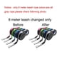 thumbnail image 5 of Correa retráctil para perro de 3 m, 5 m, 8 m y 50 kg, con collar de ruleta para perros pequeños y grandes, ajustable, duradera, para caminar, senderismo y bulldog., 5 of 6