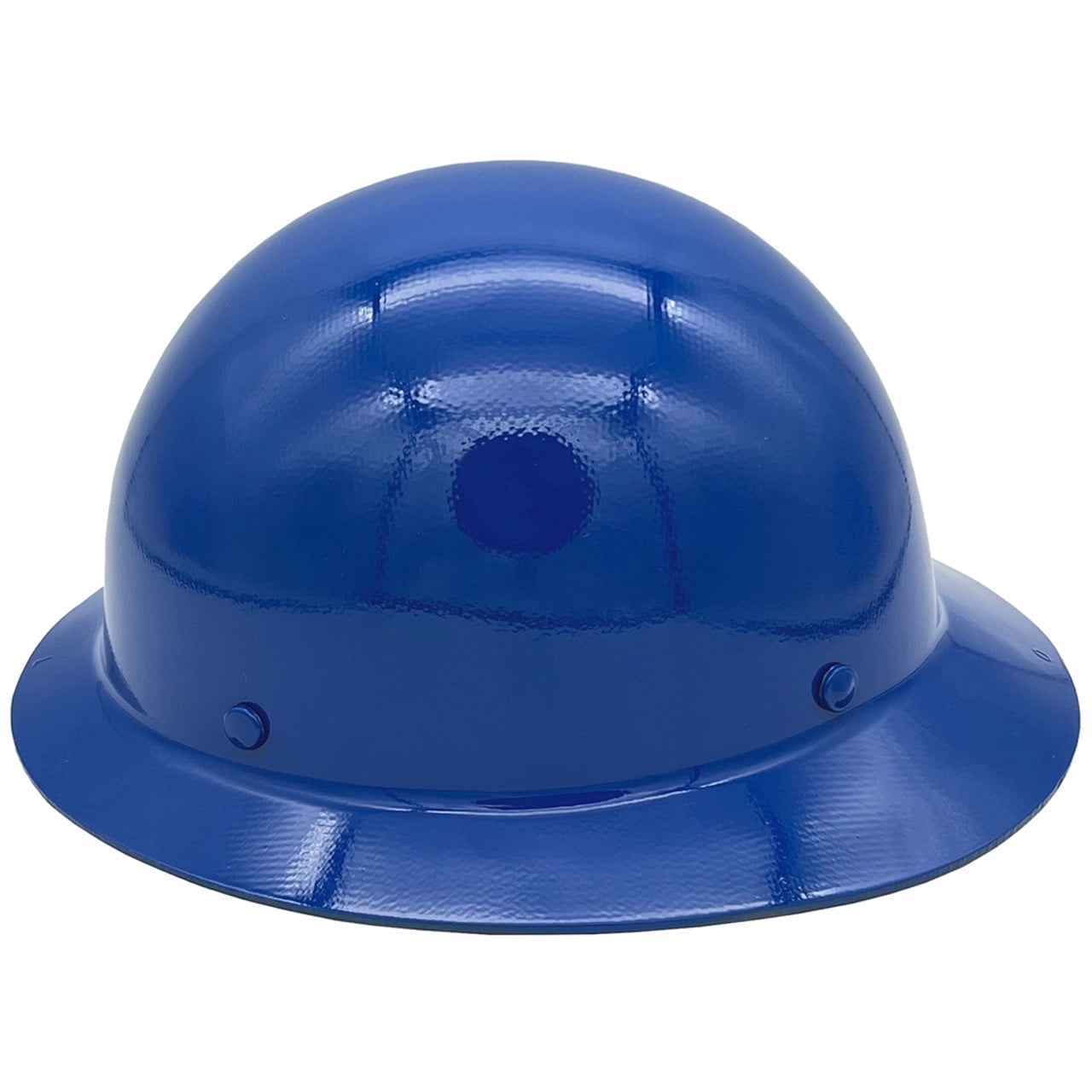 MSA Skullgard Full Brim Hard Hat with FasTrac III Ratchet Suspension - Blue