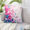 thumbnail image 6 of ZICANCN Transgender Pride Colorful Throw Pillow Covers, Bed Couch Sofa Knit Decorative Pillow Covers for Living Room Farmhouse, 18"x18", 6 of 8