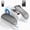 White, variant on PROHIKER Under Desk Elliptical Machine, Electric Seated Pedal Exerciser Ellipse Leg Exerciser with Remote Control, LCD Display and 12 Adjustable Speeds, Leg Exerciser While Sitting for Seniors, White