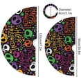 thumbnail image 3 of GZHJMY Halloween Christmas Tree Skirt Halloween Tree Skirt for Holiday Party Home Christmas Day Ornaments 48", 3 of 6