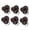 Brown, variant on 6 Pieces Outdoor Blinds Caps Roller Shutters Rings Shade Parts SUN Resistant Brown for Deck Sunshades Systems