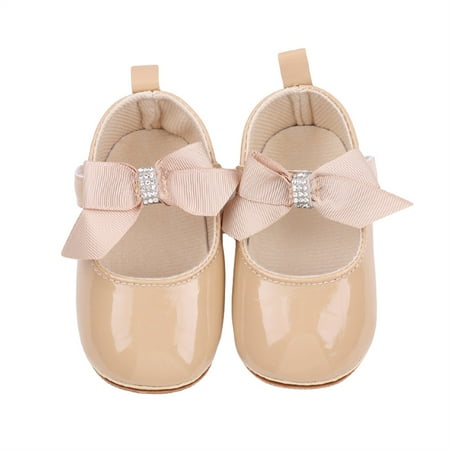 

Baby Girls Princess Shoes Cat Pattern Mary Jane Flats Walking Shoes