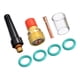 thumbnail image 4 of 8 Unids/Set TIG de Antorcha de Soldadura de Stubby de Gas Collet Cuerpo Kit de Lente para TIG WP -9 20 25 de Soldadura TIG Antorcha Gloria Lente de gas del soplete de soldadura, 4 of 6